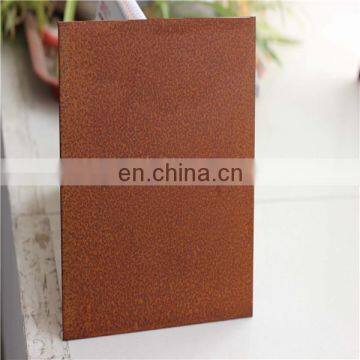 1500mm Width and High-strength Steel Plate Special Use Weathering Corten Panels