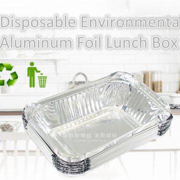 Aluminum Tins Baking (100 Pack), Aluminum Foil Pans, Foil Pans for Toaster Oven, Aluminum Disposable Pans for BBQ, Catering, Baking, Cooking (680 ML)