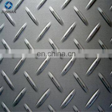 ms sheet metal type checkered plate hot rolled mild plate steel