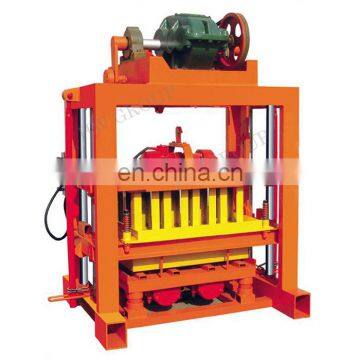 concrete block making machine/movable hand operated brick making machine