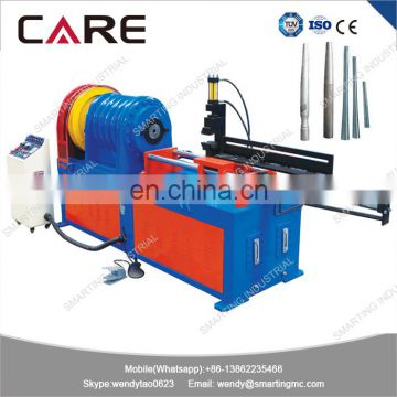 Automatic steel tube rotary swaging machine with hydraulic control