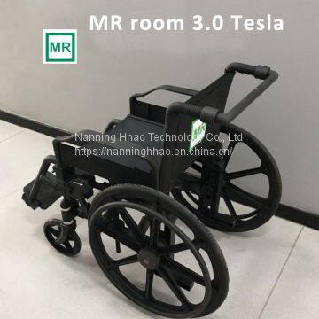 China Plastic wheelchair / MRI compatible to 1.5T and 3.0T MR equipment