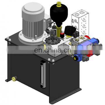 mini solar hydraulic power unit station