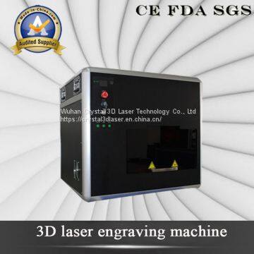 3D Laser Inside Engraving Machine for Crystal Crafts and Gifts