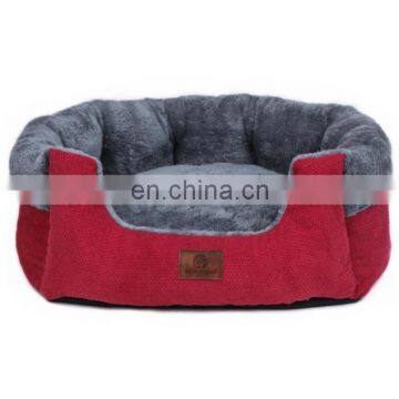 HQP-JJ34 HongQiang Dog Kennel Cat Kennel Round Short Wool Winter Kennel Pad Cat Bed Mat Small and Medium-sized Dogs