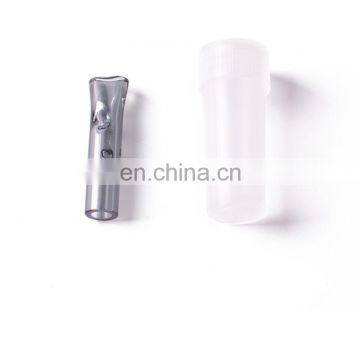 Portable High Borosilicate Glass Cigarette Holder Mini Filter Small Cigarette Holder Glass Cigar Pipe photo-4
