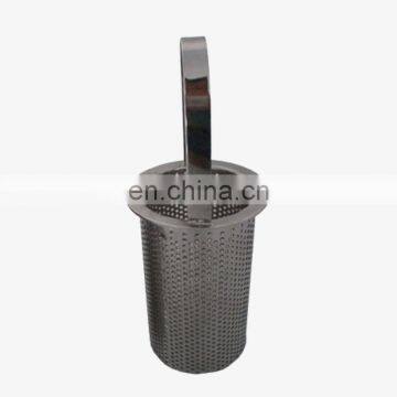 Basket Type Hydraulic Oil Stainless Steel Wire Mesh Strainer Filter photo-4