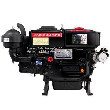 Single Cylinder Water-cooled Diesel Engine 17 HP High-end Marine Diesel Engine Agricultural Diesel Engine photo-5