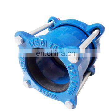 Ductile Iron Cast Pipe Fittings Coupling For PVC pipe