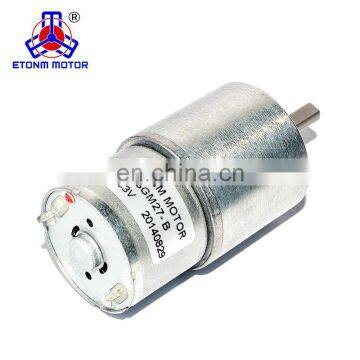 120RPM 3V  small electric motors small dc motor gearbox 12 volt motor with gearbox