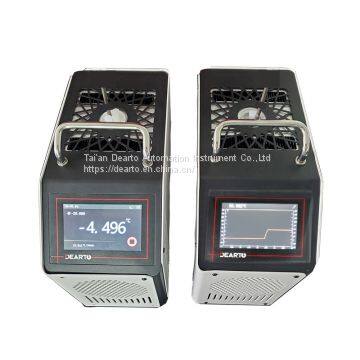 0.001 C Resolution Portable Dry Block Well Type 25 to 150 C Low Temperature Calibrator photo-3