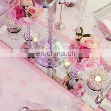 glass mirror candle plate bathroom accessory design mirror decorative mirror made in china