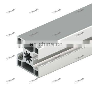 SHENGXIN 4545 light t slot 6063 t5 industrial aluminum profile with customized mold for extrusion
