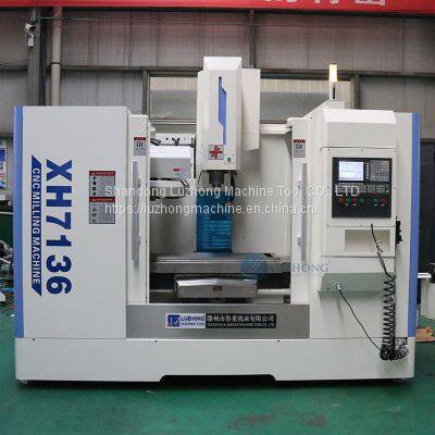 XH7136/XK7136 Cheaper High Precision Cnc Vertical Milling Center With Umbrella Tool Post photo-4
