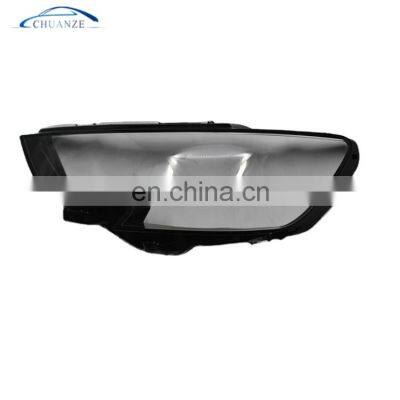 HOT SELLING Black Border Transparent Headlight lens cover for A3 16-19 Year