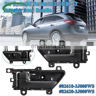 1 Pair Car Interior Inside Door Handle For Hyundai Veracruz ix55 2007 2008 2009 2010 2011 2012 82610-3J000WS 82620-3J000WS