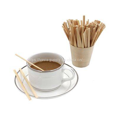 Stirrer Coffee Wholesale Made In China Disposable Bamboo Wood Stirrer Coffee Eco Friendly AB grade various sizes material birch wood