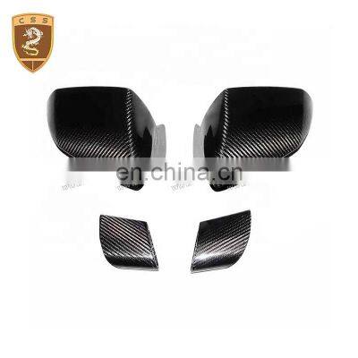 Car Accessories Carbon Fiber Mirror Cover Decoration For Lambo Gallardo LP550 LP560 LP570