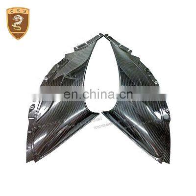 Carbon Fiber Side Car Fender Vents For Mclen 650S Vents Car Side Blades