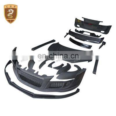 Carbon Fiber Body Kits Bonnet Hood Wheel arch Side Skirts Diffuser Spoilers Wing For Audi R8 PPI Style Auto Body Kit