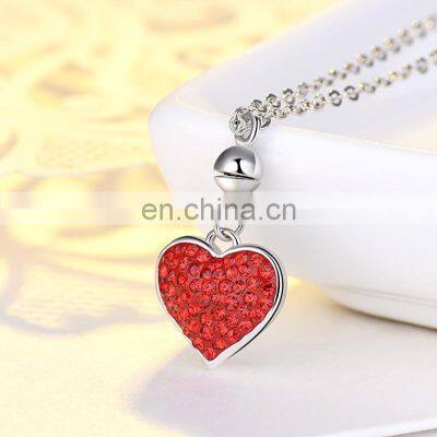 S925 Rose Gold Silver 100 Languages I Love You Projection Pendant Necklace photo-4