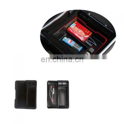 Accessories Parts Interior Central Control Storage Box For Tesla Model 3