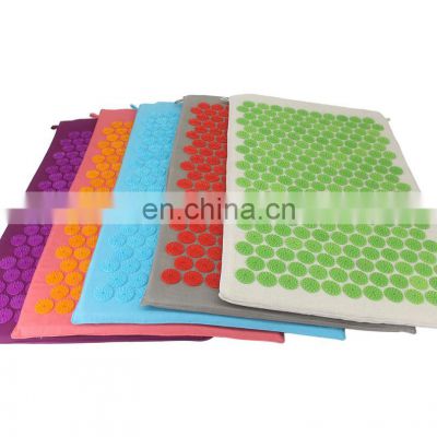 Indian made Bulk supplier Fixing ABS plastic spike Acupressure mat