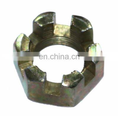 DIN935 M16 Carbon Steel Roasting Galvanized High Quality Hexagon Slotted Nuts Hex slotted nuts