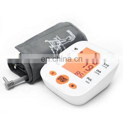 Good quality arm type blacklit digital electronic Blood Pressure Monitor  with Voice Function BP Monitor