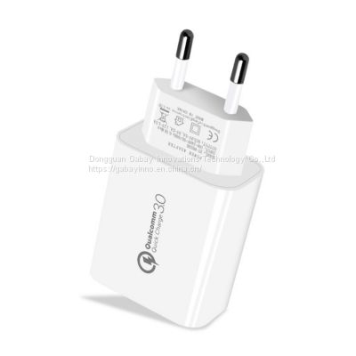 USB Charger wall charger QC3.0 for Mobile Phone, Laptops