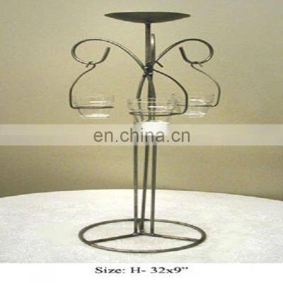 handmade iron modern candle holder for sale