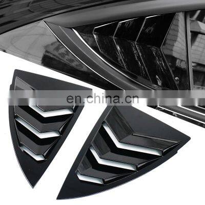 Car Side Vent Rear Quarter Window Louver Cover Trim For Tesla Model Y Accessories