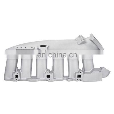 Auto Spare Parts Custom Polishing Cast Aluminum Intake Manifold Plenum For RB25 R32 R33 R34