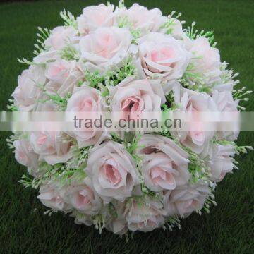 Factory wholesale decorative artificial flower ball for wedding