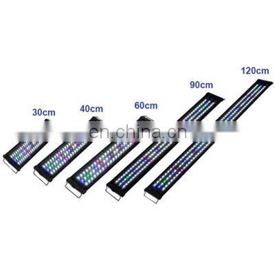 LED Aquarium Light Multi-Color Full Spectrum 30-120cm Super Slim Fish Tank Aquatic Plant Marine Grow Lighting photo-2