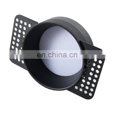 Spotlight Round Square Downlight Retrofit Recessed Aluminum Housing Down Light