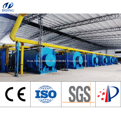 High Output Waste Plastic to Fuel Oil Pyrolysis Plant Small BigPlastic Pyrolysis Unit photo-4