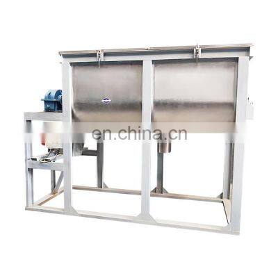 Hot Sale Animal Feed Screw Ribbon Blender Mixer Stainless Steel Starch Horizontal Mixing Blender photo-5