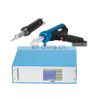 28khz 400w Mini Portable Ultrasonic Plastic Welding Machine Hand Gun Nonwoven Bag Desktop Spot Welder photo-2