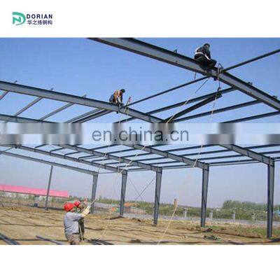 steel structure beam pile rolled low cost factory workshop steel building