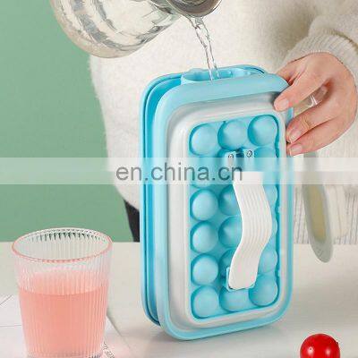Favourable Price Portable Rubber Wholesale Custom Water Bottle Round Silicone Ice Cube Tray photo-4