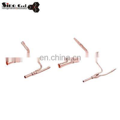 Daikin Gree Disperse Pipe Copper Reducer Fitting Air Conditioning Parts Copper Reducing Tee photo-5