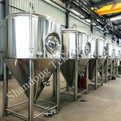 Stainless Steel Cooling Jacketed Insulated Isobaric 2000L Beer Fermenter