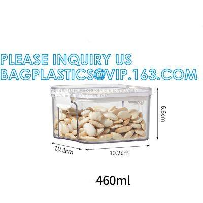 Hot Sales Food Container Plastic Kitchen Refrigerator Storage Box for Coffee Tea Spices Salt Sugar and Other Fine Foods photo-4