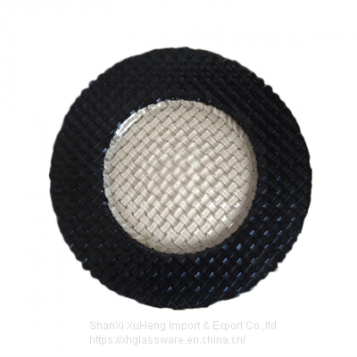 Elegant Red Colored Glass Wedding Charger Plate Wholesale photo-4