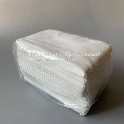 Grande 50*60cm Disposable Non-woven Towel White Facial Towel 56g Plain Weave Non-woven Fabric photo-5