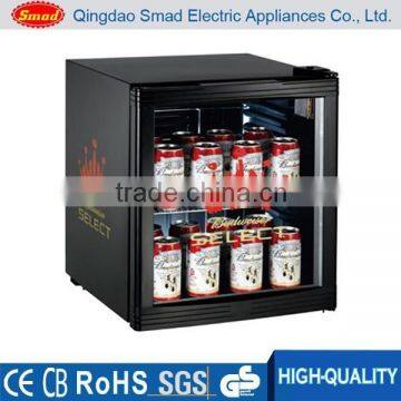 50Lcommercial beer chiller /small fridge/counter top display cooler