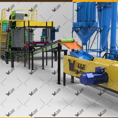 Engine Block Multiple Shredder Rice Straw Shredder
