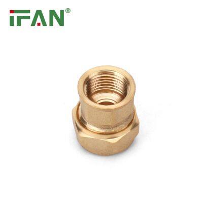 IFAN Manufacturer OEM PEX Brass Compression Fittings Female Socket