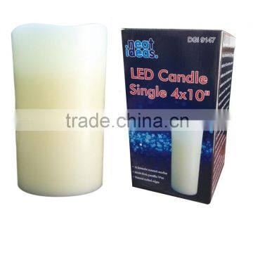 led candle single 4*10 inch